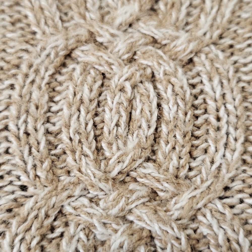 Dockers 3/4 Sleeve Cable Knit Sweater - Picture 4 of 12